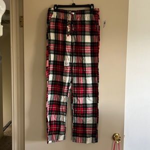 Old Navy Plaid Pajama Bottoms sz Medium